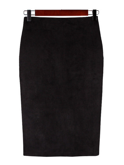 Kevadsügisene seksikad šikid pliiatsseelikud kontorivälim Naturaalne vöökoht põlveni täis seelik Juhuslik õhuke puusaplaaster