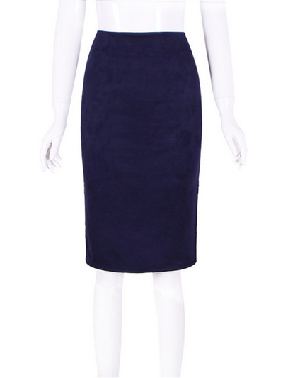 Kevadsügisene seksikad šikid pliiatsseelikud kontorivälim Naturaalne vöökoht põlveni täis seelik Juhuslik õhuke puusaplaaster