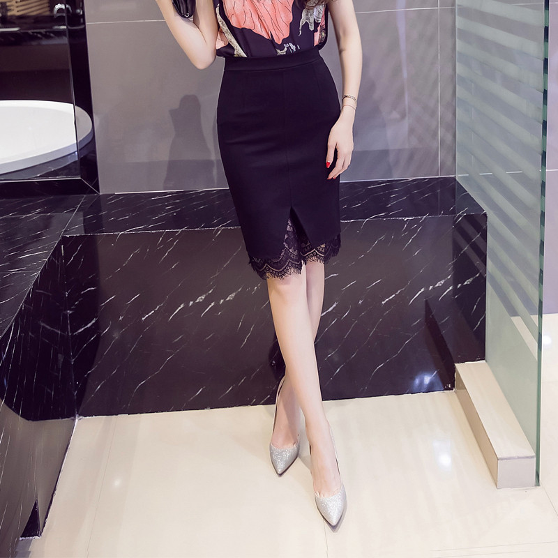 SEXMKL 5XL Naiste suvised miniseelikud 2023 Moodne kõrge vöökohaga seelik, pitsist lapiline naiste seelik Elegantne veniv pliiatsseelik