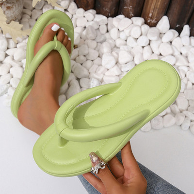 Suvised pehme tallaga ranna plätud naistele EVA libisemiskindlad varvassussid basseinisussid naistele mugavad lamedad kontsad padi liugused sandaalid