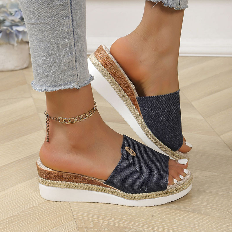 2024 Uued kiilud, sussid, naiste suvised platvormkingad, naiste kõrged kontsad, rannasussid, mood, naiste liumäed