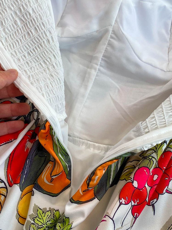 Καλοκαιρινή μόδα Holiday Spaghetti φόρεμα με λουράκι Γυναικείο λαιμό V λαιμόκοψη με κουκκίδα τύπωμα χτύπημα Χρώμα Ψηλόμεση Midi Vacation Vestidos