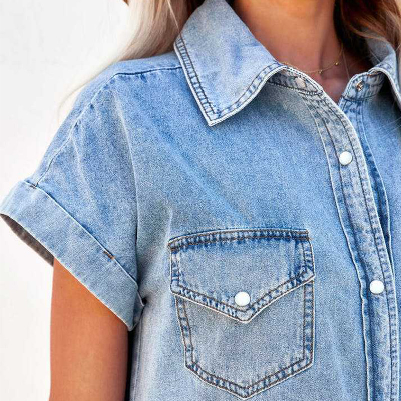 Kevad-suvi uus stiil, temperament pendeldamismood lahtised teksad särk lühikeste varrukatega kleit