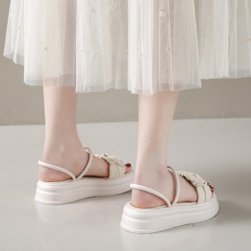 Νέα Γυναικεία Σανδάλια Καλοκαιρινό Νεράιδα Σανδάλια Μόδα Φοιτητική Πλατφόρμα Γυναικείες παντόφλες τσόκαρα Γυναικεία παπούτσι