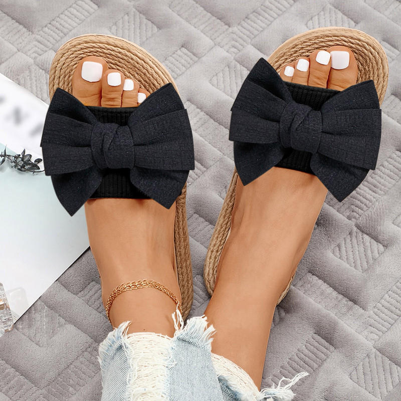 Papuci de plajă de vară pentru femei, cu imprimeu cu flori, papuci plat cu vârf deschis, sandale casual pentru femei, papuci de interior, pantofi de interior