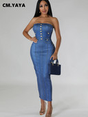 CMYAYA 2024 suvised seksikad naiste 3D Olkaimeta 3D võltsteksariidest prinditud maxi pikk kleit vabaaja ööklubi pidulikud tänavarõivad