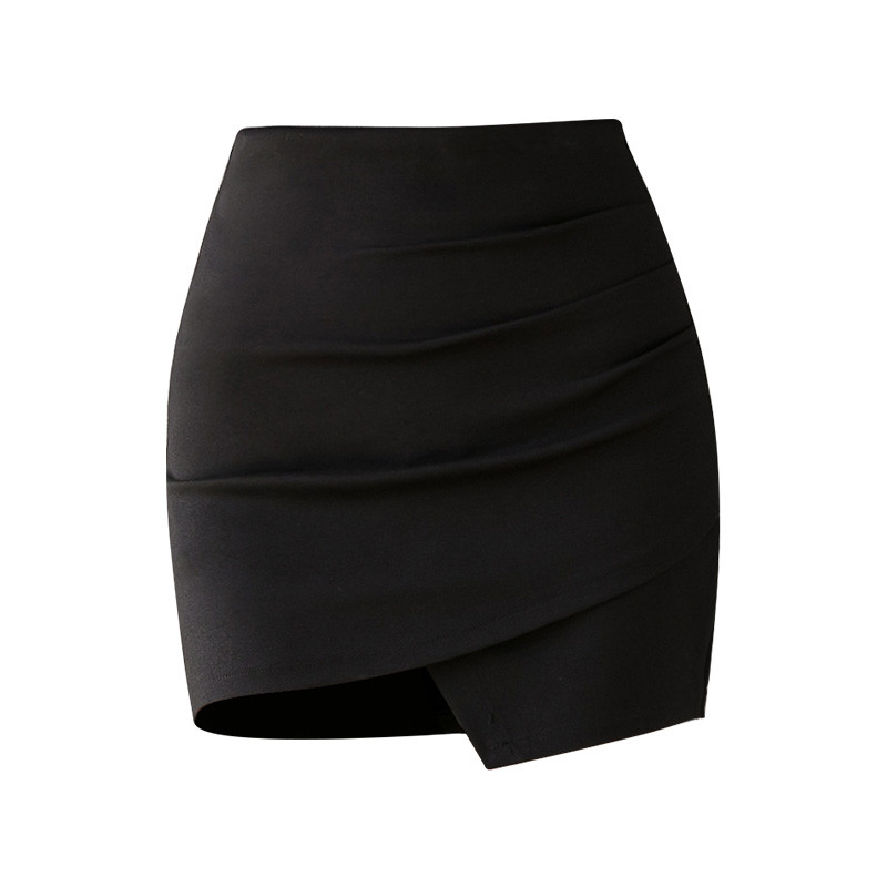 Naiste seksikas kõrge vöökohaga pakett puusaseelik Kontor Lady Fashion Ebaregulaarsed miniseelikud Naiste kevadsuvi elegantsed Bodycon Jupes