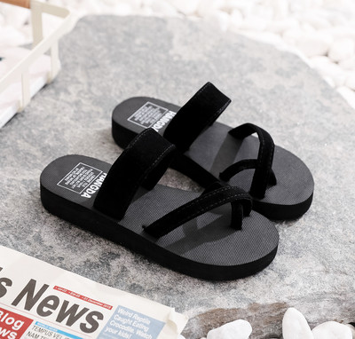 Flip-flops de modă pentru femei, papuci de vară cu platformă de plajă, ocazional exterior, sandale plate, pantofi plat pentru femei, pantofi pentru femei