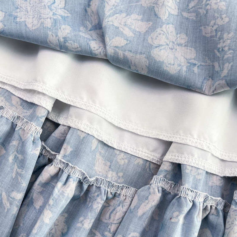 Rochie slip cu bandaj floral șic cu fluturi Rochie fairycore elegantă fără spate Rochii sexy în linie A de vară pentru femei Robe de vacanță pe plajă