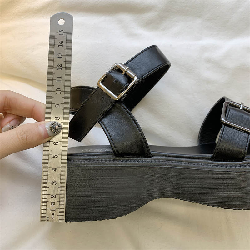 Vara 2022 Causal dama pantofi plat femei sandale cu platformă plate femei cu vârf deschis gladiator pane femei pantofi sandale