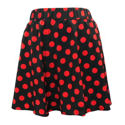 Žene Dame Mini Girls Kratke suknje Odjeća Odjeća Ležerna točkasta print za slobodno vrijeme Crveno Bijelo Crne A-link suknje Tutu sarafan