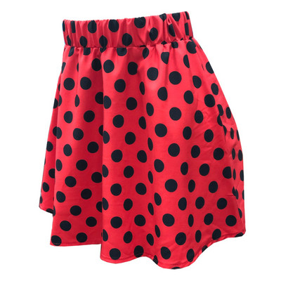 Žene Dame Mini Girls Kratke suknje Odjeća Odjeća Ležerna točkasta print za slobodno vrijeme Crveno Bijelo Crne A-link suknje Tutu sarafan