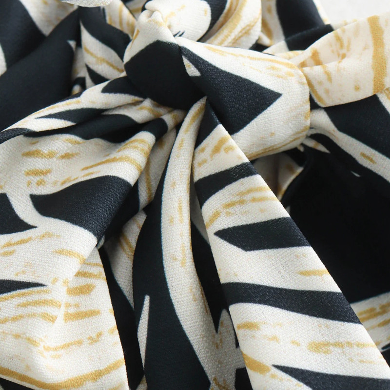 TRAF suknje za žene Ljeto 2024 Suknja s printom resa Mini asimetrični čvor srednjeg struka Y2k suknja Koketne suknje Elegantne dame