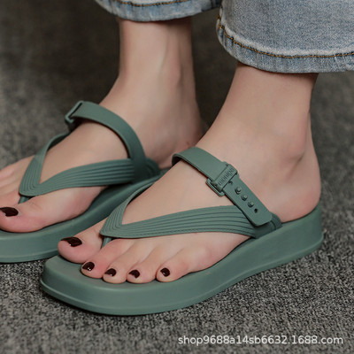 2023. aasta plätud naistele vabaaja lamedad sussid, sandaalid, mugavad naissoost PVC rannajalatsid Naiste slaidid jalatsid Chanclas Mujer