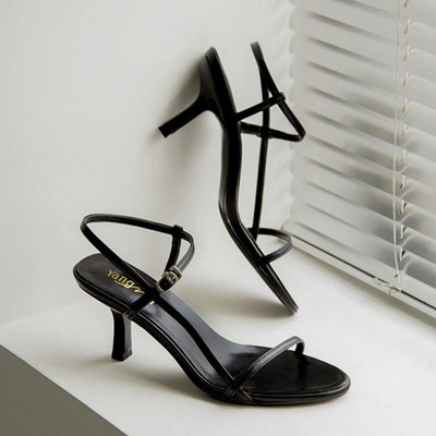 Καλοκαιρινά Χαμηλά Σανδάλια Γυναικεία Μπεζ Γυναικεία Παπούτσια Ψηλοτάκουνα Χαμηλό Τακούνι Μαύρο Comfort Νέο Στιλέτο BC3791