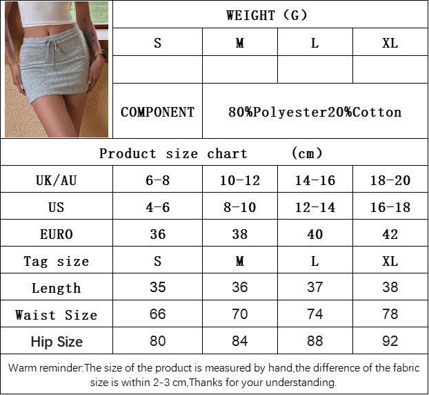 Naiste rõivad Tugeva nööriga vöökohaga miniseelik, elegantne kõrge vöökohaga Bodycon seelik,