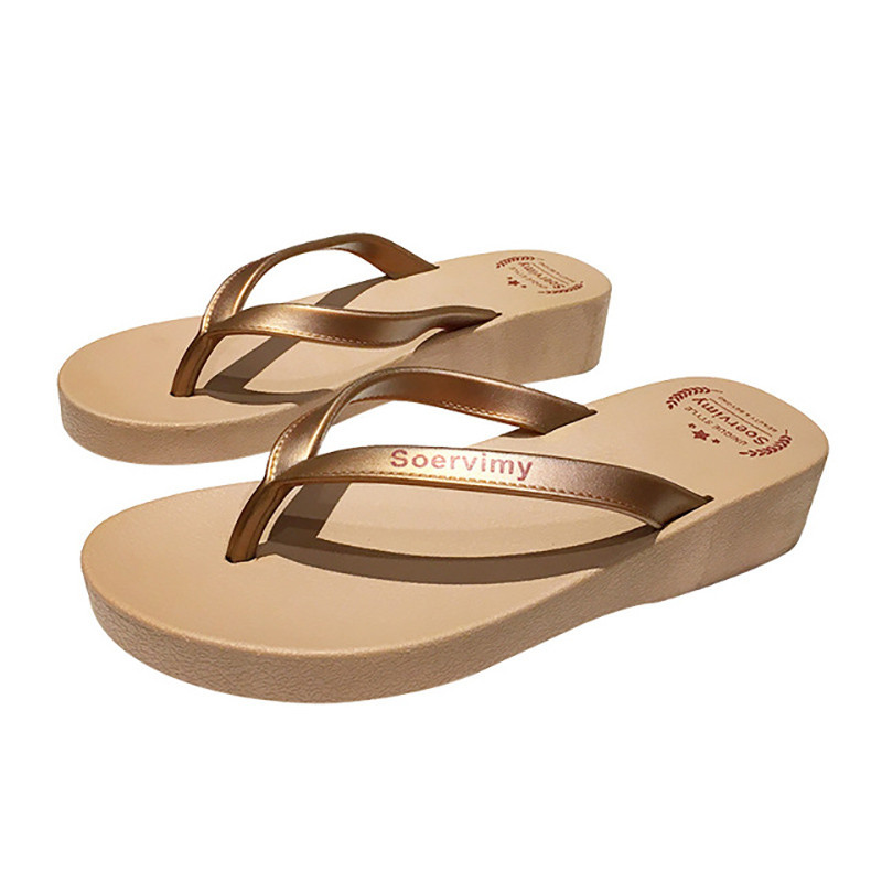 New Fashion Summer Women Platform Flip Flops Sandale de plajă Pantofi de femei Mărimea 36-40 pentru alegere