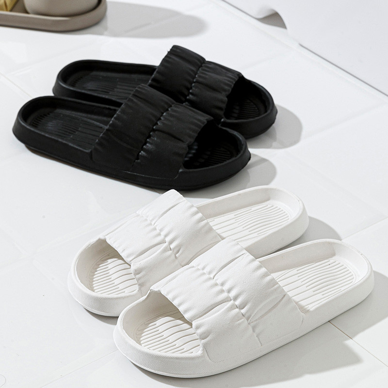 Puha talpú papucs vastag platós szandál beltéri kültéri női szandál női strandcipő EVA csúszásmentes papucs Reutral