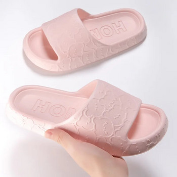 Сладки домашни чехли Cloud Woman Bear Summer Beach Slides Indoor Soft Sole Non Slip Eva Sandals Мъжки мъжки джапанки Обувки за душ