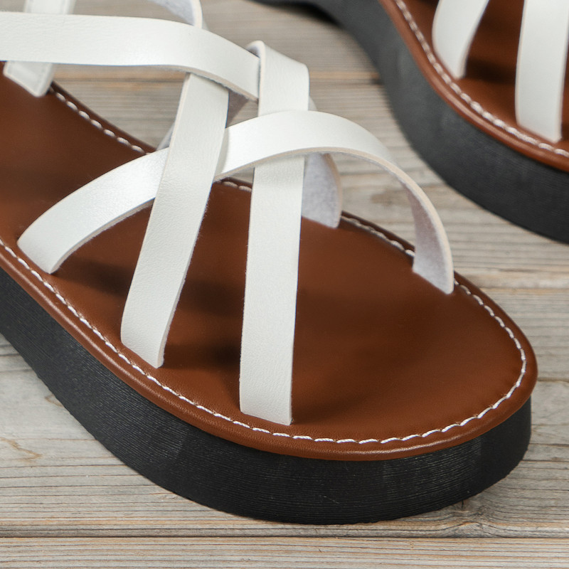 Ženske cipele 2023., nove ljetne, debele potplate, ležerne cipele na otvorenom, protiv klizanja, udobne ženske sandale s mekanim potplatima