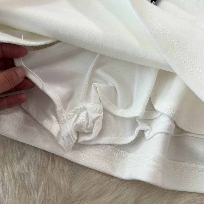 Korea Fashion Sprort seelikud naistele Nööriga elastne kõrge vöökohaga naiste miniseelik voodriga Suvise tänavarõivaste seelik Dropship