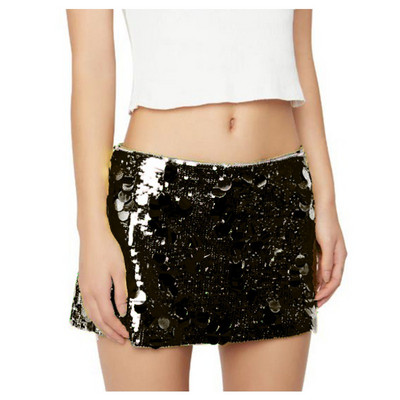 Seksikad litritega miniseelikud naistele häid jõule sädelev puusapakett lühike seelik naistele 2024. aasta uusim soliidne õhturiietus