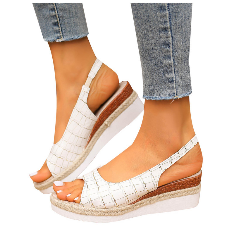 Naiste S-sandaalid Jooga varvassandaalid naistele Naistele vabaaja kiiludega sandaalid naistele Rose Leopard mustriga sandaalid naistele