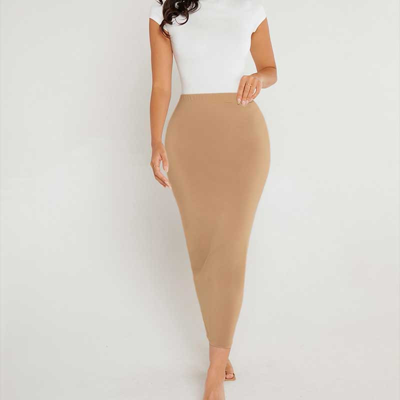 Naiste 2023. aasta suvine ühevärviline puusaseelik, kõrgelt veniv vöökoht, stiilne elegantne reisikleit