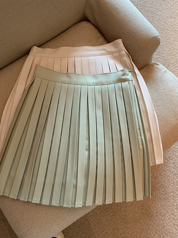 Korobovi plisseeritud miniseelikud Naiste suvised Y2k riided Elegantsed Preppy Üliõpilasseelikud Korea mood Harajuku Naised Mujer Ropa