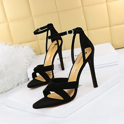 BIGTREE 2023. aasta suvi, uus naiste mood, avatud varvaste eemaldaja, kontsadega peokleit, naiselik tikk-õõnsusega vibukleit, seksikas ööklubi sandaal