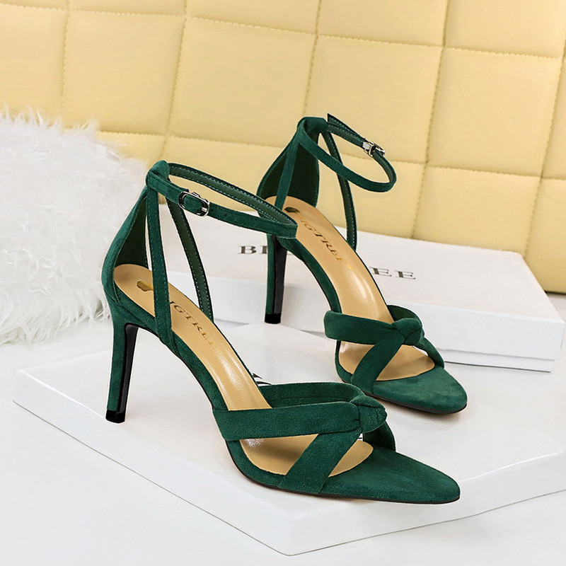 BIGTREE 2023. aasta suvi, uus naiste mood, avatud varvaste eemaldaja, kontsadega peokleit, naiselik tikk-õõnsusega vibukleit, seksikas ööklubi sandaal