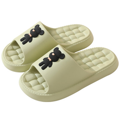 Suvine naiste paks tallaga libisemisvastane vannituba paar kodu armsad lahedad sussid, suvised sussid