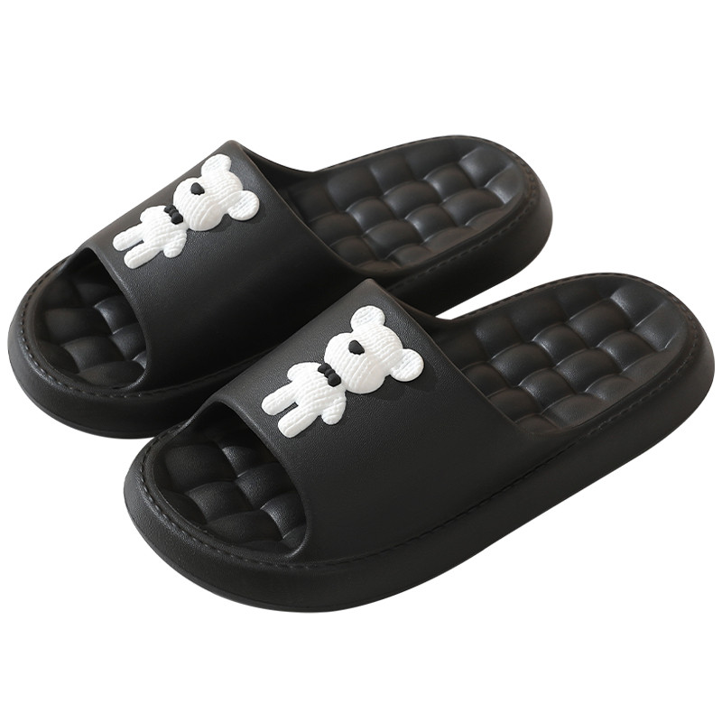 Suvine naiste paks tallaga libisemisvastane vannituba paar kodu armsad lahedad sussid, suvised sussid