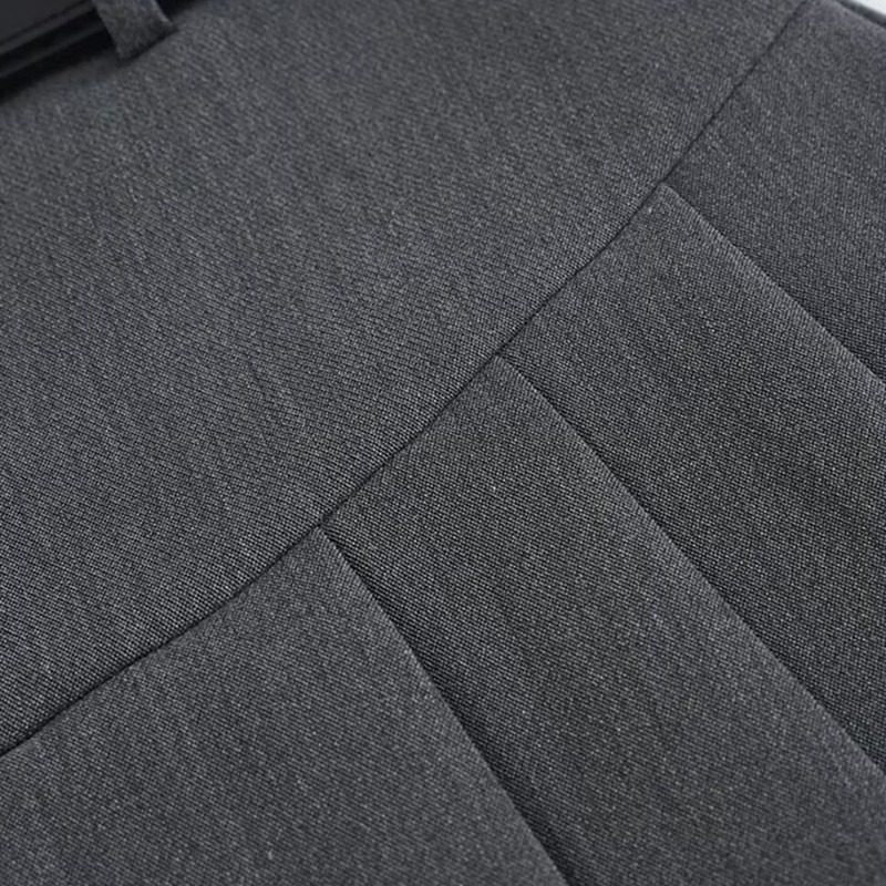 Redős miniszoknyák övvel Női koreai divat fekete magas derékú vonalas szoknya tavaszi nyár Y2K irodai női tömör, elegáns szoknya