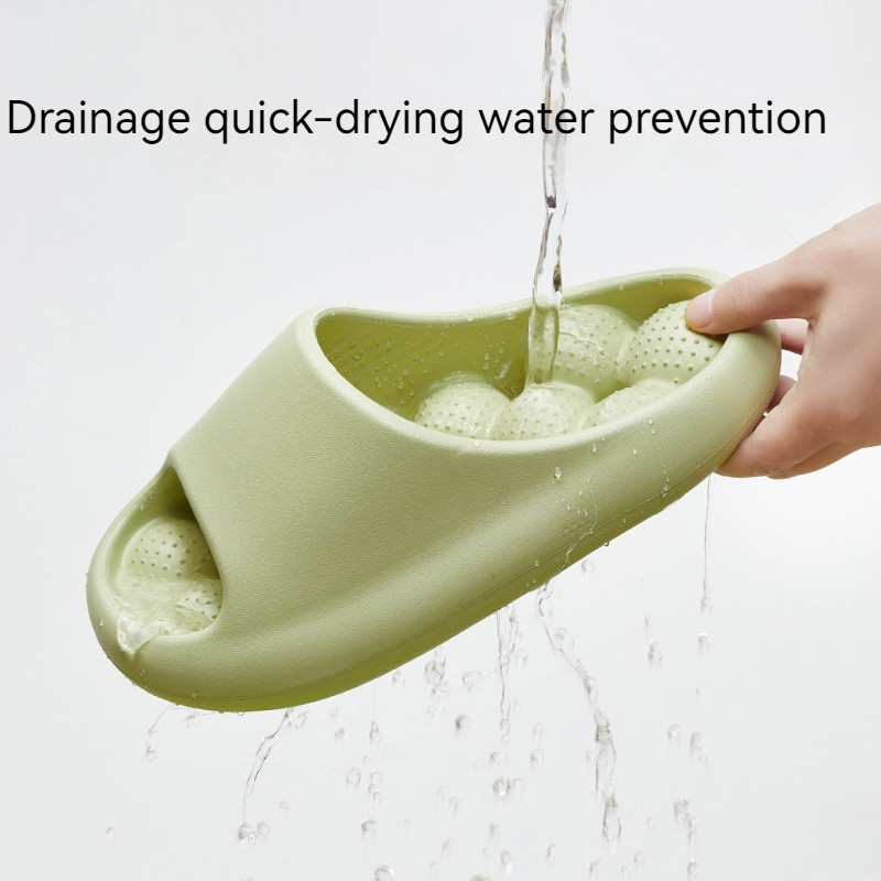 Suvine rannas paks talla Eva paksu platvormiga sussid naistele siseruumides kodu liumäed Naine Kerged libisemiskindlad vannitoa plätud 2024