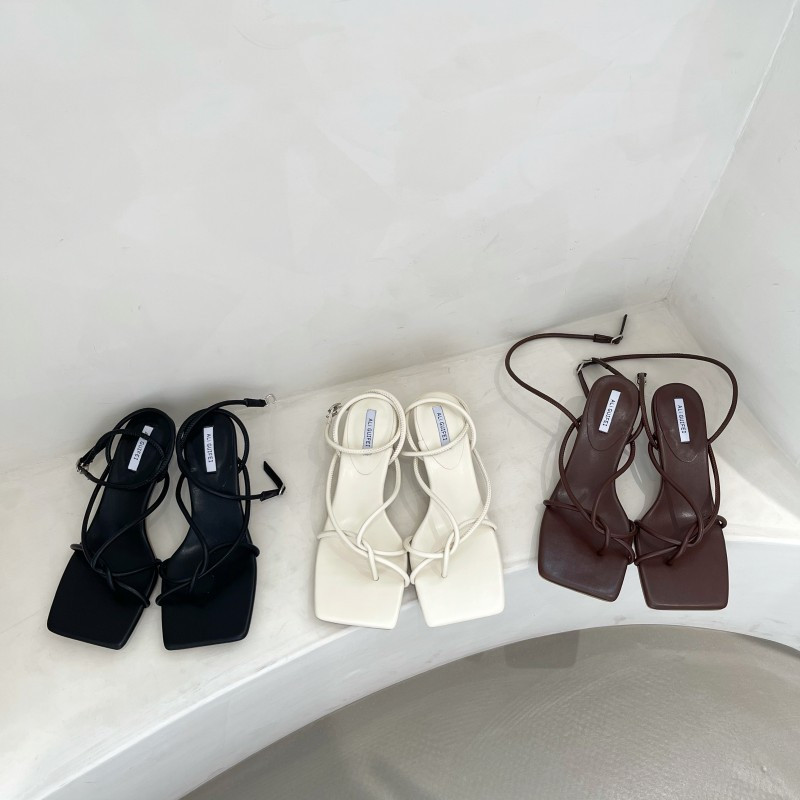 Madalad sandaalid, naiste nahkkostüüm, naiste beež, 2022. aasta suvised naiste kingad, läbipaistvad kontsad, kesk pandlarihm, madala kontsaga must Gladiator Fa