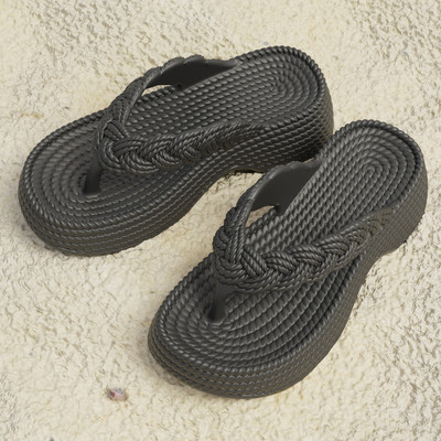 Sussid Naiste platvorm kiilud plätud Suvised vabaaja hubased liumäed Disainer Rannakleit Sandaalid Mood Sport Naistekingad