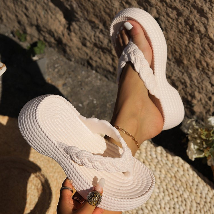 Sussid Naiste platvorm kiilud plätud Suvised vabaaja hubased liumäed Disainer Rannakleit Sandaalid Mood Sport Naistekingad