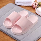 Unisex kupaonske kućne papuče Ženske mekane kućne papuče Kupaonske kućne papuče Jednobojne kućne sandale s ravnim dnom, neklizajuće