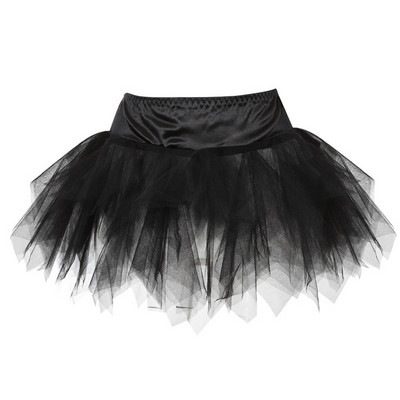 Дамска секси мини плисирана пола Showgirl Party Mesh Tulle Dance Tutu Skirts Съвпадаща корсетна пола Плюс размер S-6XL