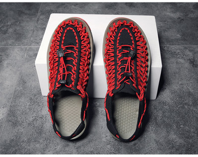 Meeste Gladiaatorsandaalid Suvised Kvaliteetsed Käsitsi Kootud Meestekingad Sisselibistatavad vabaaja Rannasandaalid Meeste Sandaalid Lamedad tossud