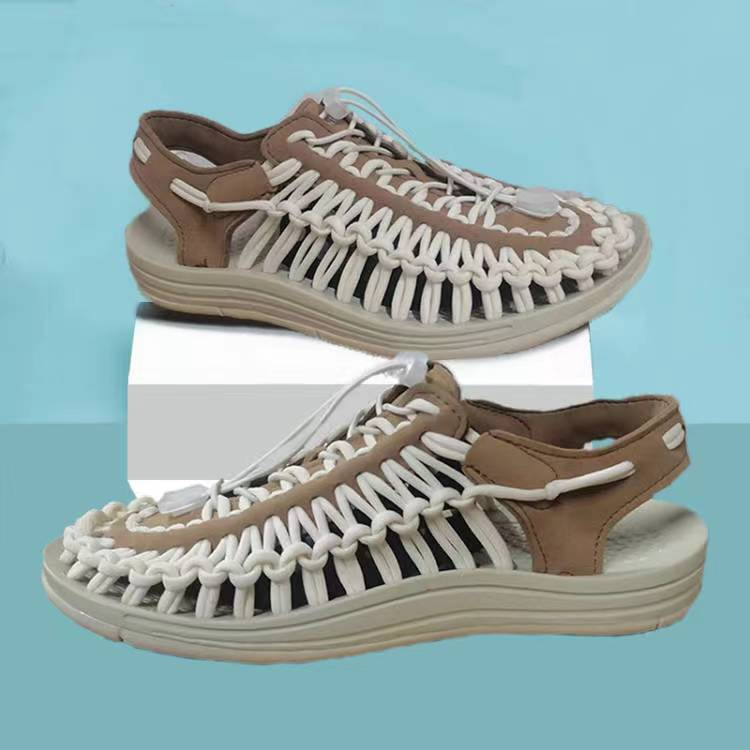 Meeste Gladiaatorsandaalid Suvised Kvaliteetsed Käsitsi Kootud Meestekingad Sisselibistatavad vabaaja Rannasandaalid Meeste Sandaalid Lamedad tossud