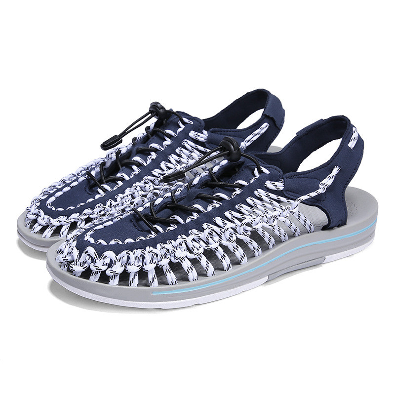 Meeste Gladiaatorsandaalid Suvised Kvaliteetsed Käsitsi Kootud Meestekingad Sisselibistatavad vabaaja Rannasandaalid Meeste Sandaalid Lamedad tossud