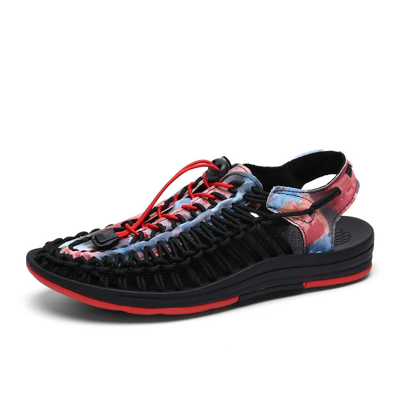 Meeste Gladiaatorsandaalid Suvised Kvaliteetsed Käsitsi Kootud Meestekingad Sisselibistatavad vabaaja Rannasandaalid Meeste Sandaalid Lamedad tossud