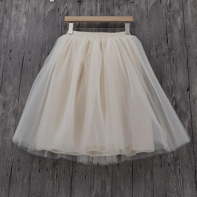 Naiste tüllseelik naiste pits salajane põlvepikkus Empire Girls Tutu tüllseelikud kohandatud plusssuurus 5XL