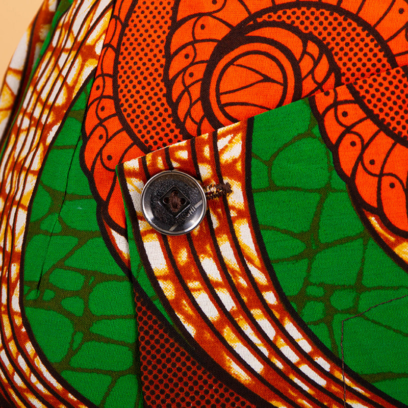 Aafrika trükisega lühikesed miniseelikud naiste suvised volangidega kõrge vöökohaga seelikud Naiste tänavarõivad õhukese põhjaga Aafrika riided S2127006