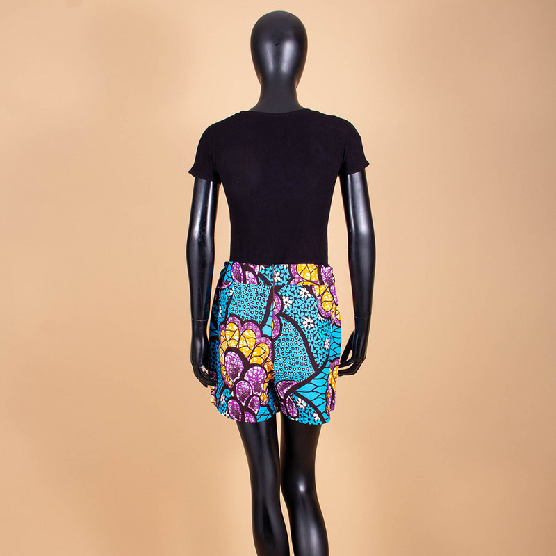 Ljetne ženske kratke hlače 2024. Suknje Modne široke kratke hlače visokog struka Ankara Ležerne kratke hlače Culotte afrički print Odjeća s voskom A2021007
