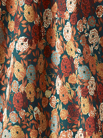 GIBSIE Големи размери Винтидж дълги поли с флорални щампи Дамски пролетни летни празнични бохо поли с ластик на талията A-силует Дамски долнища