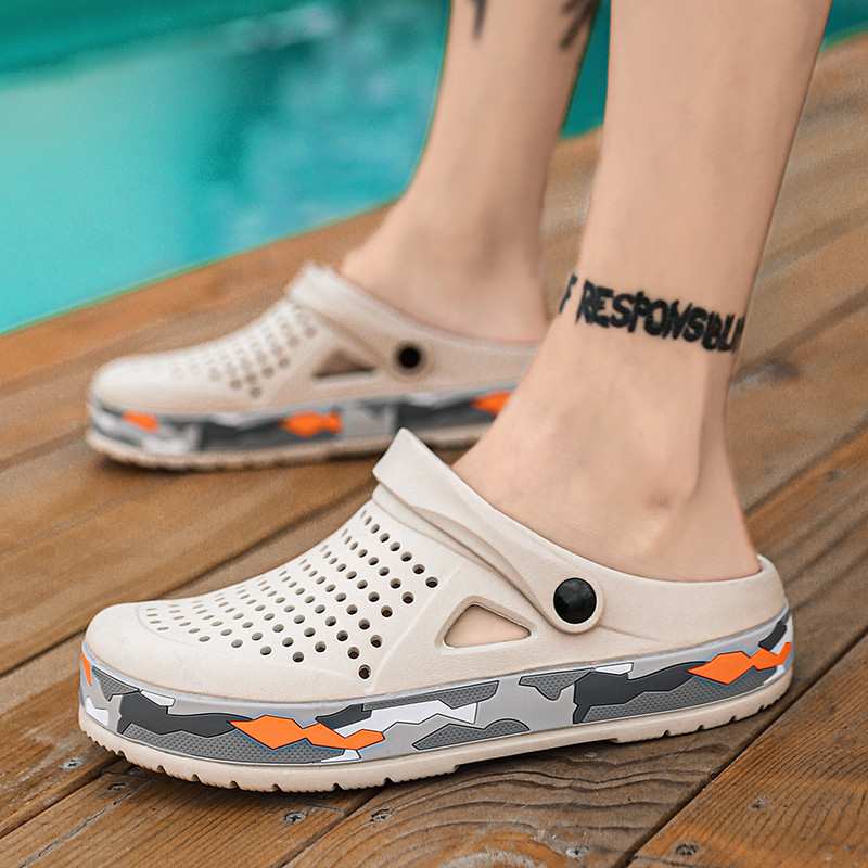 2023. aasta kuum müük puukingad meeste sandaalid vabaajajalatsid Kerged Sandles Croks sussid Pantuflase suverannale Zapatos Hombre