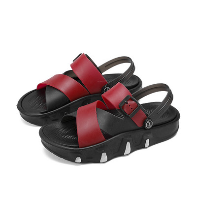 Muške sandale za plažu, ležerne, s platformom, vanjske, udobne, moderne, sveobuhvatne, prozračne, otporne na habanje, neklizajuće cipele, ljetne glavne